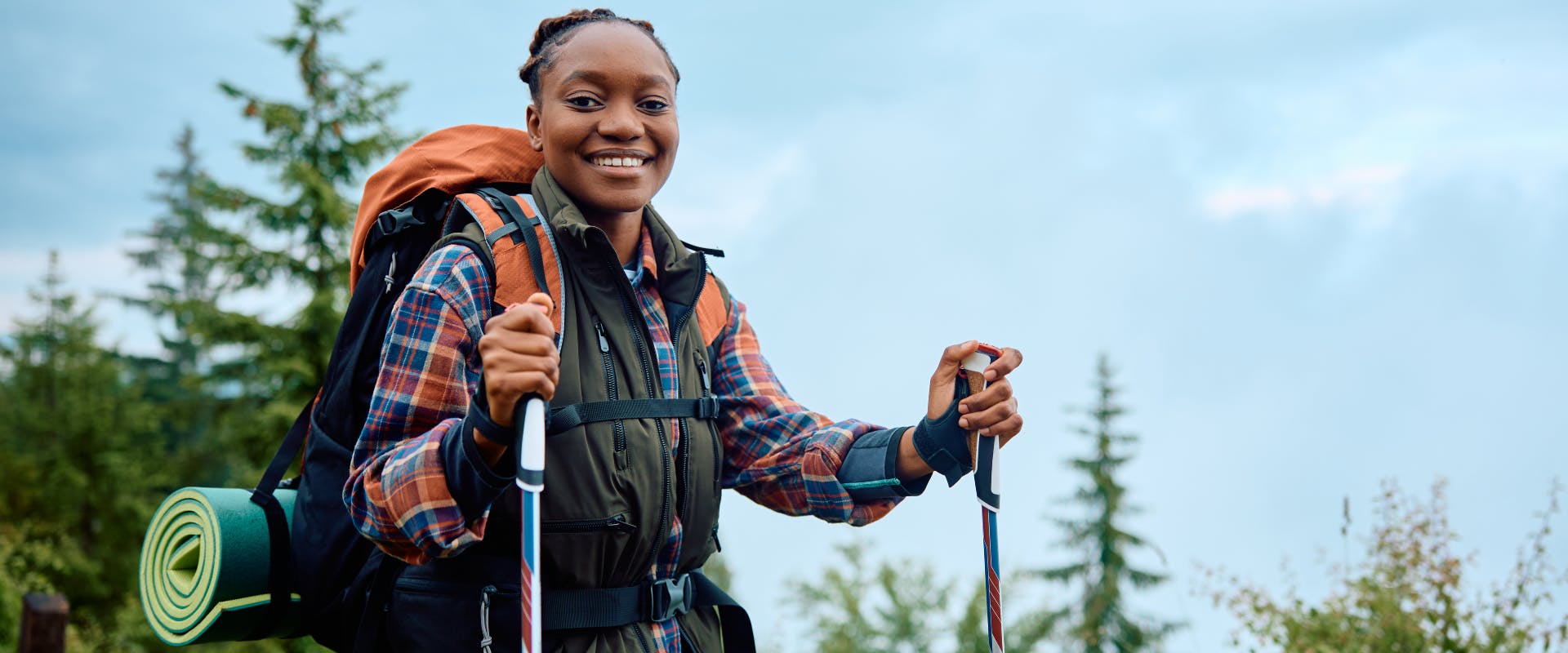 Female hiking top